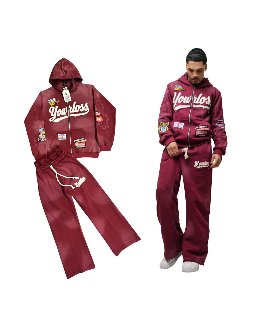 LTMM BURGUNDY / DARK RED