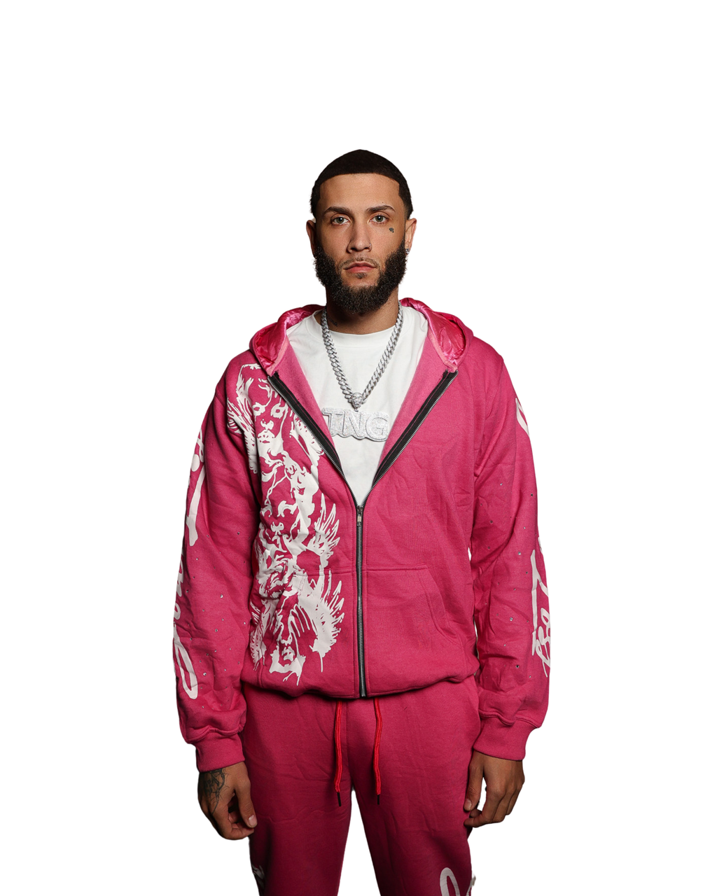 Jacket & Sweatpants Set – Pink