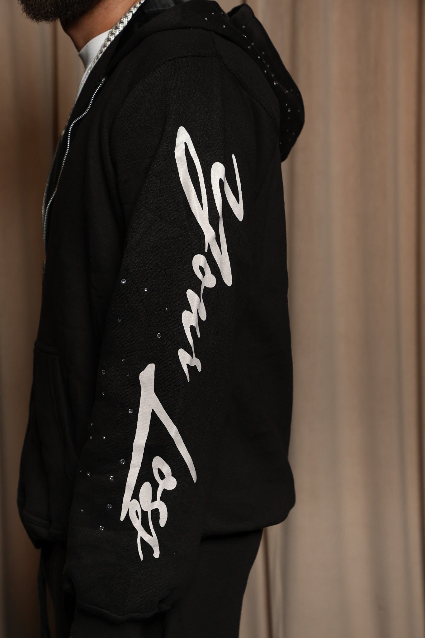 Jacket & Sweatpants Set – Black