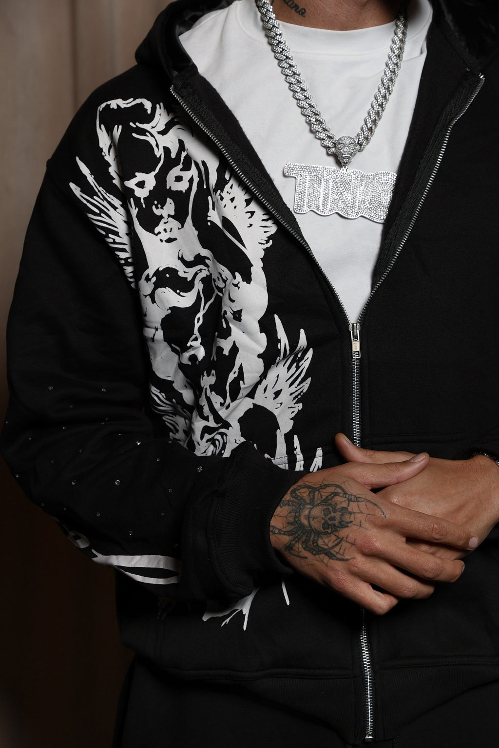 Jacket & Sweatpants Set – Black