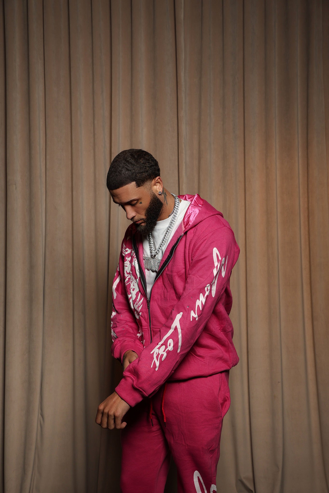 Jacket & Sweatpants Set – Pink