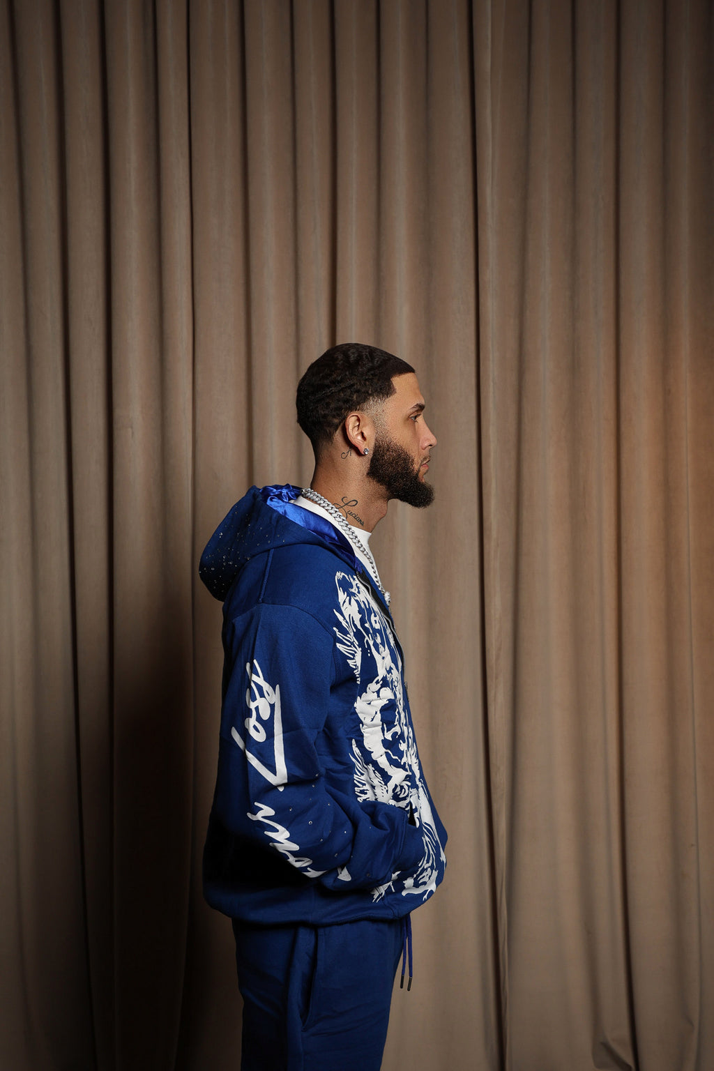 Jacket & Sweatpants Set – Royal Blue