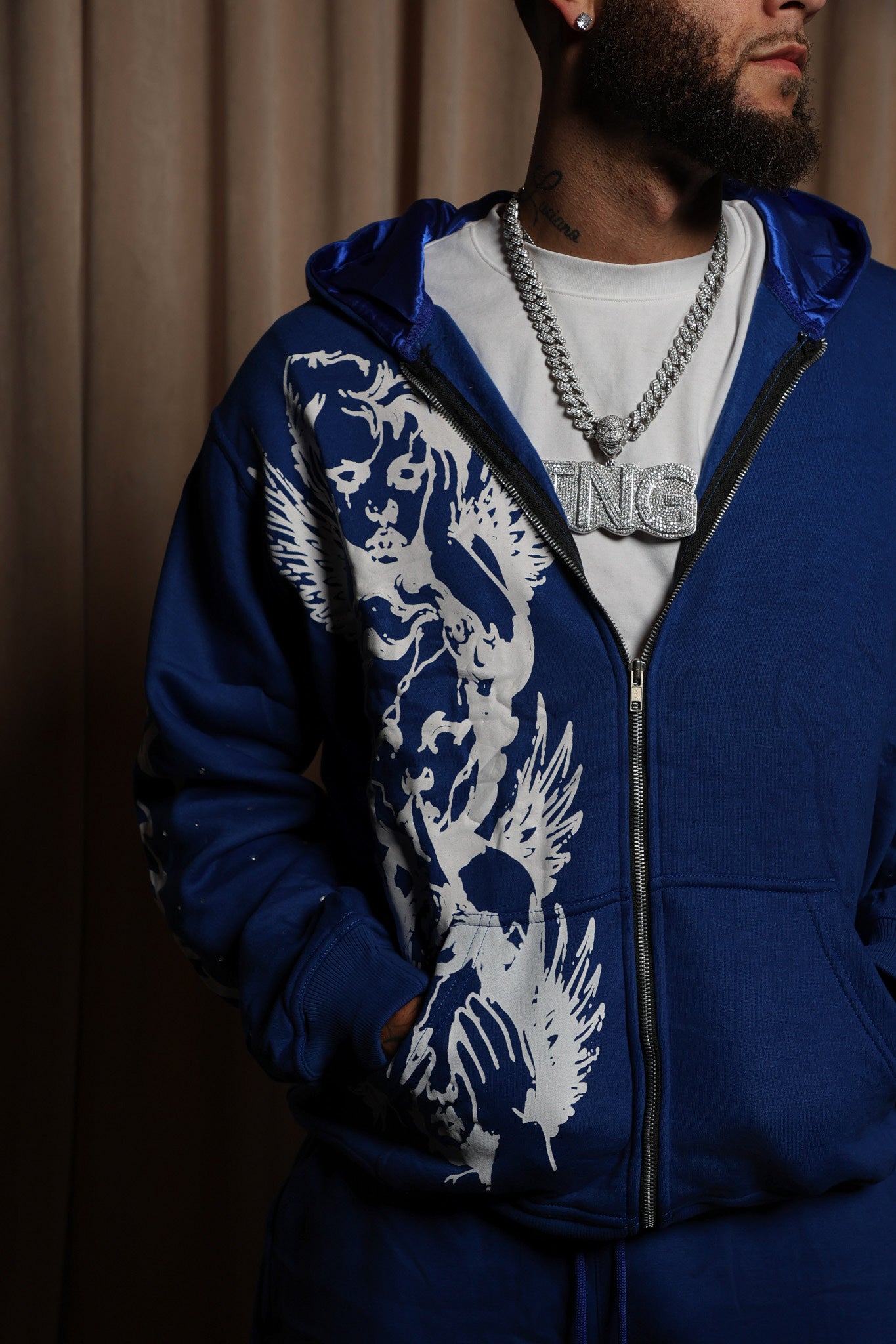 Jacket & Sweatpants Set – Royal Blue
